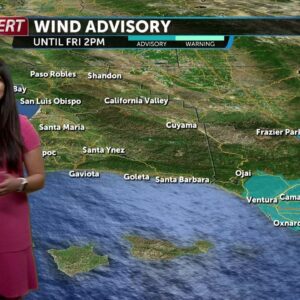 Santa Ana winds expected in Ventura County, dry weather ahead