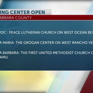 Santa Barbara County warming centers to provide shelter from the rain