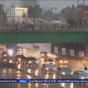 Showers, thunderstorms to drop on SoCal Monday