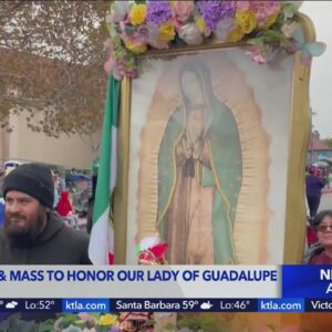 Procession and Mass for Our Lady of Guadalupe takes over streets of East L.A.