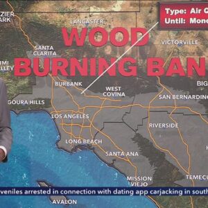 South Coast AQMD issues no-burn alert for Sunday
