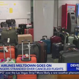 Southwest meltdown continues as travelers try to reunite with luggage
