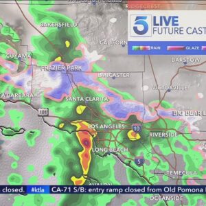 Storm continues to bring rain, wind to Los Angeles and beyond