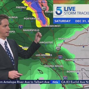 Storm system to bring persistent rain to Southern California