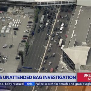 Suspicious bag investigation hinders traffic, passengers at LAX