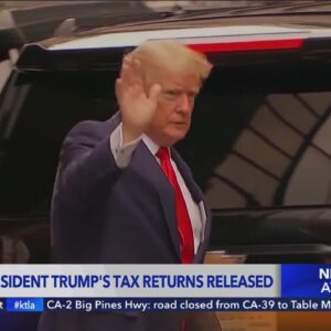 Trump’s tax returns released after long fight with Congress
