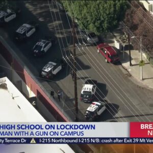 University High School on lockdown after reports of man with rifle