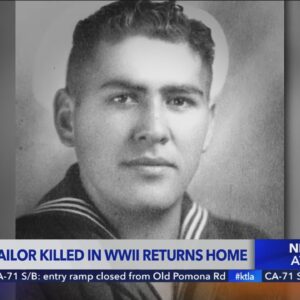 Ventura sailor killed in WWII returns home
