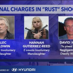 Alec Baldwin facing involuntary manslaughter charges for fatal shooting on 'Rust' film