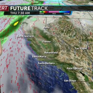 Thursday will be the nicest day of the week, but prepare for more rain Friday