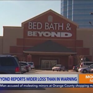 Bed Bath and Beyond reports wider loss than in warning