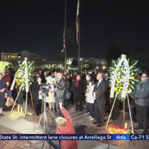 Candlelight vigil held for victims of Monterey Park mass shooting