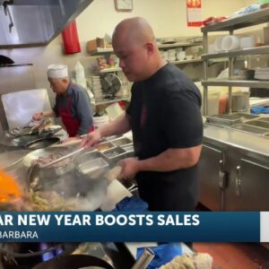 Chinese Lunar New Year boosts local business