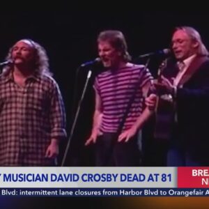 David Crosby dies at 81