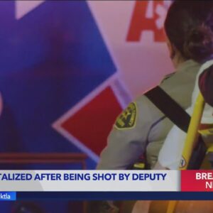 Deputies shoot man in Valencia: LASD