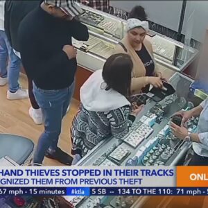 Video captures suspected jewelry thieves targeting Santa Clarita pawnshop