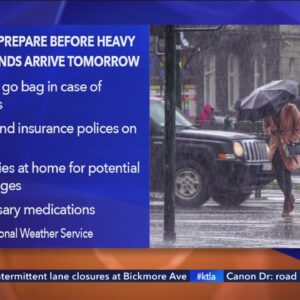 Expect more rain this week in SoCal
