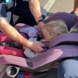 Santa Barbara County Fire and Cottage Health team up for Saturday's carseat inspection event