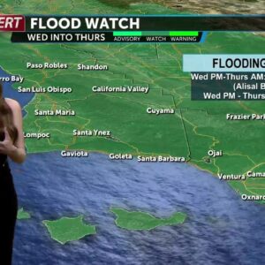 Heavy rain and strong winds tomorrow, Flood Watch issued