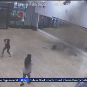 Video captures stunned dancers as studio roof collapses in Sherman Oaks