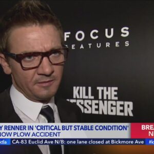Jeremy Renner in 'critical but stable condition'