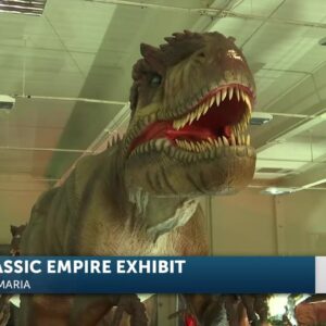 Jurassic Empire brings a dinosaur exhibit to Santa Maria Fairpark
