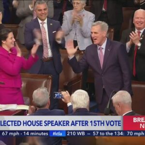 Kevin McCarthy secures Speakership after historic floor battle