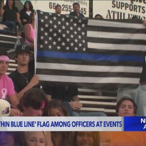 LAPD chief bans public displays of ‘thin blue line flag’