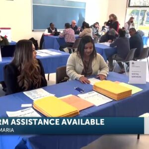 Local assistance center helps with storm recovery in Santa Maria