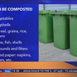 Los Angeles residents now required to compost their food scraps