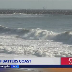 Massive waves batter SoCal beaches, causing floods and damage