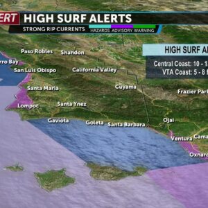 A warmer Wednesday with all eyes on Santa Ana winds overnight into Thursday