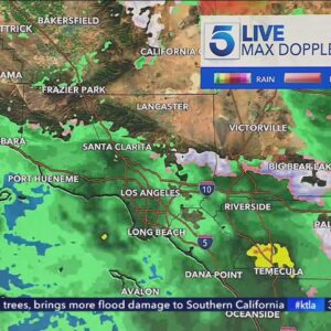 Mountain snow, rain returns to Southern California