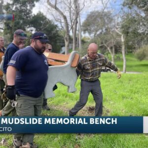 New memorial bench in Montecito honors Santa Barbara County Search and Rescue