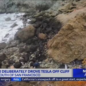 Pasadena man accused of intentionally driving off cliff; 4 injured
