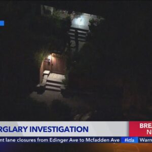 Police investigating burglary at Billie Eilish family home