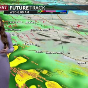 Rainy and windy conditions ahead