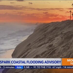 King Tides return to Orange County, though relatively calm surf lowers flooding threat
