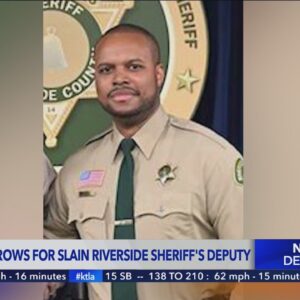 Growing memorials honor Riverside County deputy killed in Lake Elsinore