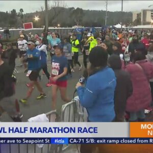 Runners take to the streets in Rose Bowl Half-Marathon