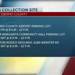 San Luis Obispo county opens storm debris collection centers