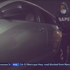 Security video captures thieves breaking into cars in Rowland Heights