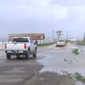 Several Santa Maria area roadways flooded during storm