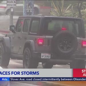 SoCal residents prep for another round of rains, winds and high surf