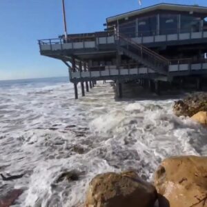 Storm impacts break up parts of Santa Barbara waterfront