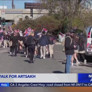 Students walk for Artsakh