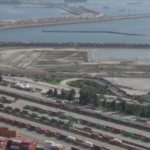Technical issue causes major backup at Port of Los Angeles