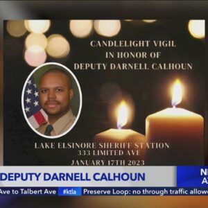 Vigil to be held for Riverside County Sheriff's Deputy killed in line of duty