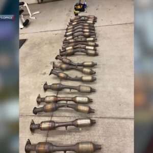 Two arrested in Goleta for 20 stolen catalytic converters