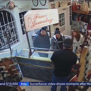 Video captures suspected jewelry theft group targeting SoCal pawn shop
